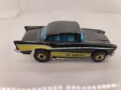 CHEVROLET 57 - 57 CHEVY BLACK HOGD 34 - 1982 HOT WHEELS HONG KONG