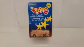 CAMARO, LIGHT PINK, GY,C2 , 1995 HOT WHEELS,  LIMITED EDITION 7000, MALAYSIA, KT99