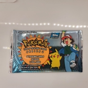 POKEMON SERIES 3,8 CARDS, INCLUDING 1 FOIL CARD, 2000, SEALED PACKAGE,#1